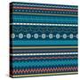 Tribal Striped Seamless Pattern.-Vodoleyka-Stretched Canvas