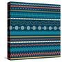 Tribal Striped Seamless Pattern.-Vodoleyka-Stretched Canvas