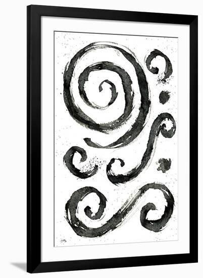 Tribal Swirls IV-Elizabeth Medley-Framed Art Print