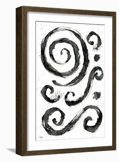 Tribal Swirls IV-Elizabeth Medley-Framed Art Print