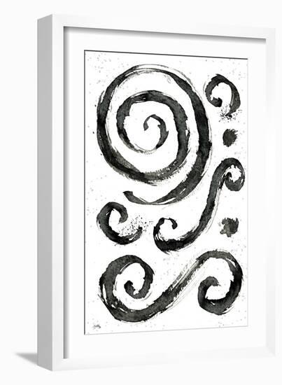 Tribal Swirls IV-Elizabeth Medley-Framed Art Print