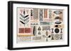 Tribal Tones I-Veronique Charron-Framed Art Print