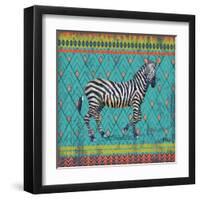 Tribal Trek I-Paul Brent-Framed Art Print