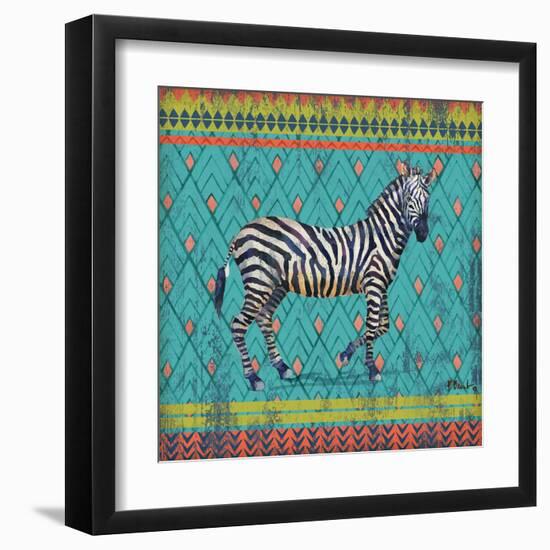 Tribal Trek I-Paul Brent-Framed Art Print