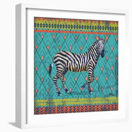 Tribal Trek I-Paul Brent-Framed Art Print