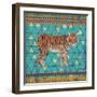 Tribal Trek III-Paul Brent-Framed Art Print