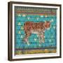 Tribal Trek III-Paul Brent-Framed Premium Giclee Print