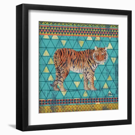 Tribal Trek III-Paul Brent-Framed Art Print