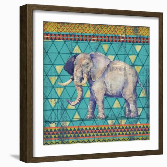 Tribal Trek IV-Paul Brent-Framed Art Print