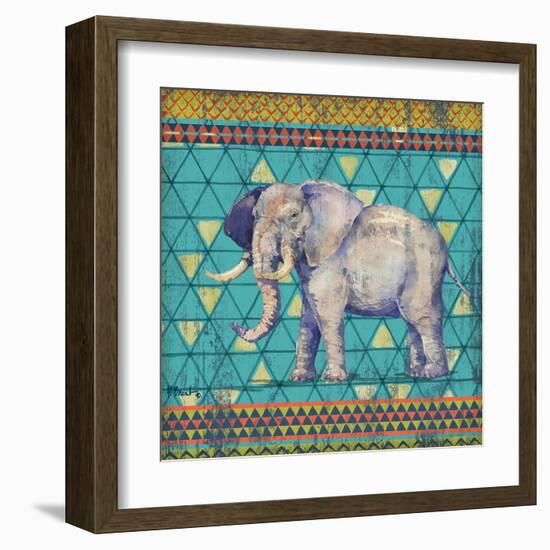 Tribal Trek IV-Paul Brent-Framed Art Print