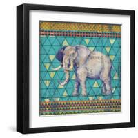 Tribal Trek IV-Paul Brent-Framed Art Print