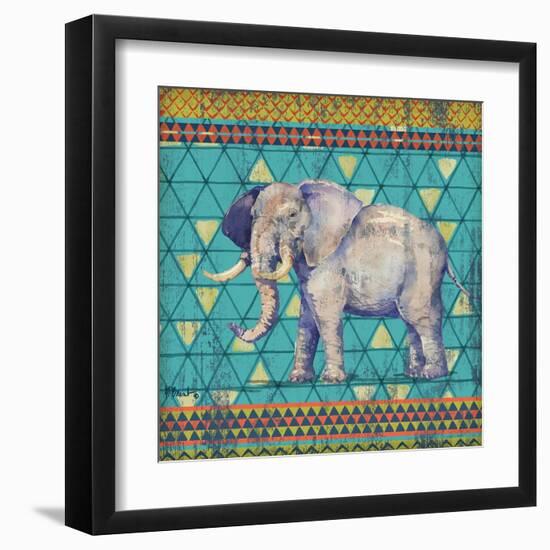 Tribal Trek IV-Paul Brent-Framed Art Print