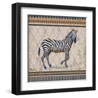 Tribal Trek Neutral I-Paul Brent-Framed Art Print