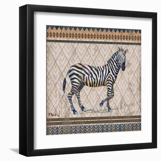 Tribal Trek Neutral I-Paul Brent-Framed Art Print