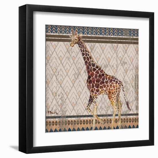 Tribal Trek Neutral II-Paul Brent-Framed Art Print