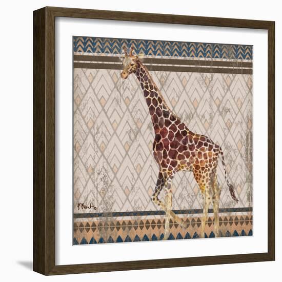 Tribal Trek Neutral II-Paul Brent-Framed Art Print