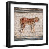 Tribal Trek Neutral III-Paul Brent-Framed Art Print