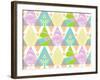 Tribal Triangles-Joanne Paynter Design-Framed Giclee Print