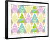 Tribal Triangles-Joanne Paynter Design-Framed Giclee Print