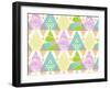 Tribal Triangles-Joanne Paynter Design-Framed Giclee Print