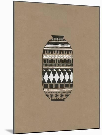 Tribal Vase 2-Natasha Marie-Mounted Giclee Print
