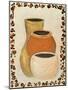 Tribal Vase II-Acosta-Mounted Art Print