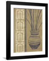 Tribal Vase-Dominique Gaudin-Framed Art Print