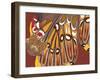 Tribal Wara-Belen Mena-Framed Giclee Print