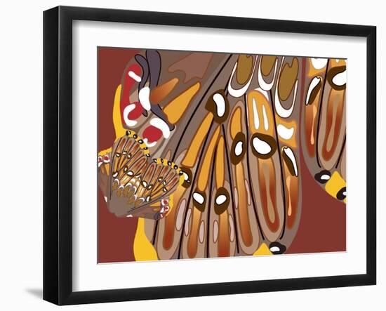 Tribal Wara-Belen Mena-Framed Giclee Print