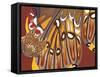 Tribal Wara-Belen Mena-Framed Stretched Canvas