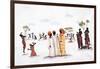 Tribal Wedding-Judy Mastrangelo-Framed Giclee Print