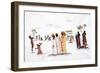 Tribal Wedding-Judy Mastrangelo-Framed Giclee Print