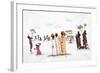 Tribal Wedding-Judy Mastrangelo-Framed Giclee Print