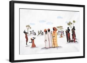 Tribal Wedding-Judy Mastrangelo-Framed Giclee Print