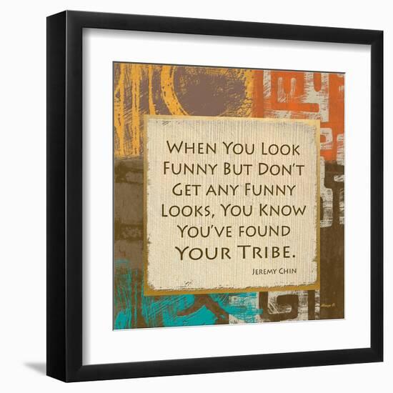 Tribe Found-Alonza Saunders-Framed Art Print