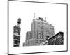 Tribeca, NYC (b/w)-Erin Clark-Mounted Art Print