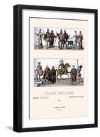 Tribes of Great Britain-Racinet-Framed Art Print