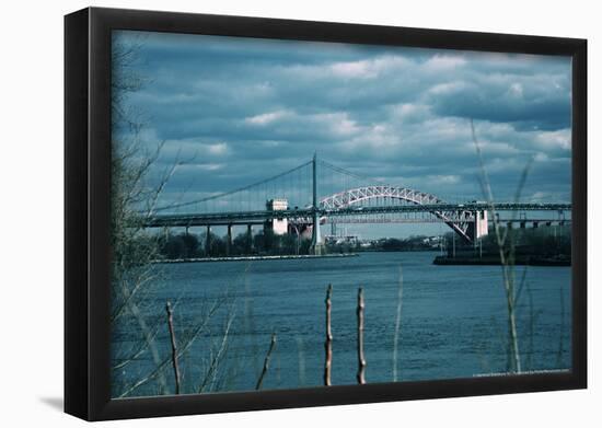 Triborough Bridge New York City-null-Framed Poster