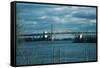 Triborough Bridge New York City-null-Framed Stretched Canvas