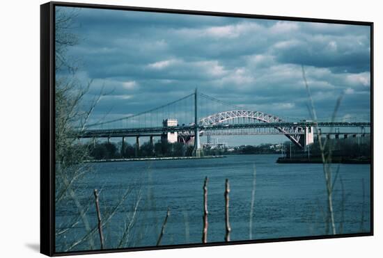 Triborough Bridge New York City-null-Framed Stretched Canvas