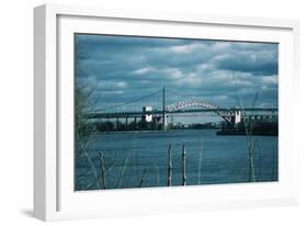 Triborough Bridge New York City-null-Framed Photo