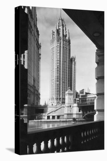 Tribune Tower, Chicago-null-Stretched Canvas