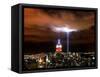 "Tribute in Light" Illuminates the Sky Over Manhattan-null-Framed Stretched Canvas