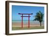 Tribute Memorial to the Pearl Fishermen Who Worked Here, Broome, Western Australia-Natalie Tepper-Framed Photographic Print