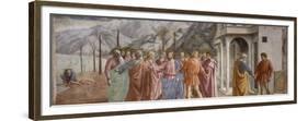 Tribute Money, 1425-27-Masaccio-Framed Premium Giclee Print