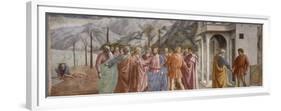 Tribute Money, 1425-27-Masaccio-Framed Premium Giclee Print