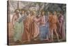 Tribute Money, 1425-27-Masaccio-Stretched Canvas