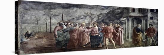 Tribute Money-Masaccio-Stretched Canvas