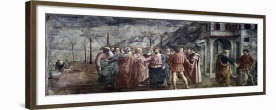 Tribute Money-Masaccio-Framed Giclee Print