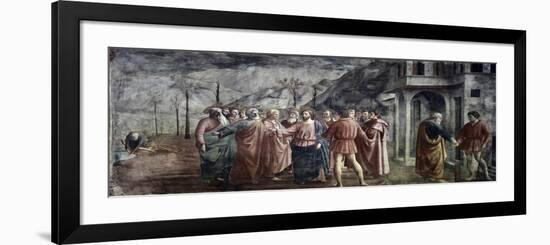 Tribute Money-Masaccio-Framed Giclee Print
